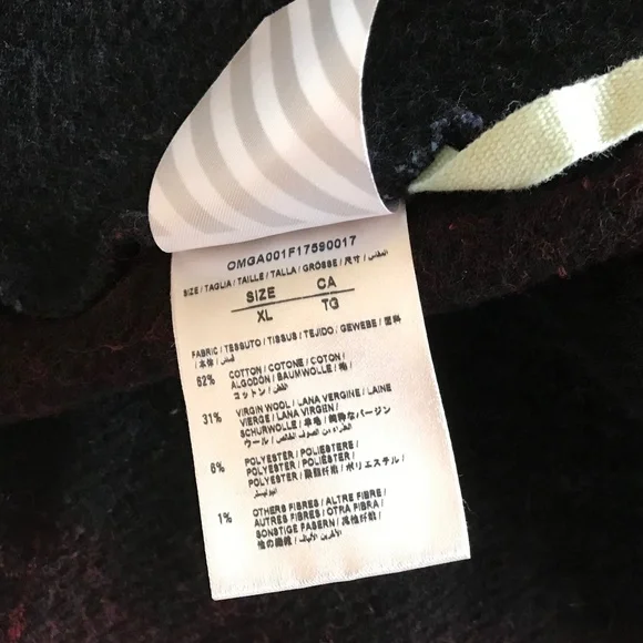 OFF-WHITE PLAID ARROWS-PRINT BLANKET SHIRT - Picture 7 of 16